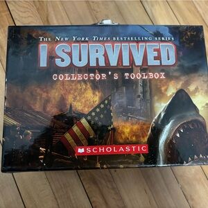 Scholastic I Survived Collector's Set collector toolbox 10 Books